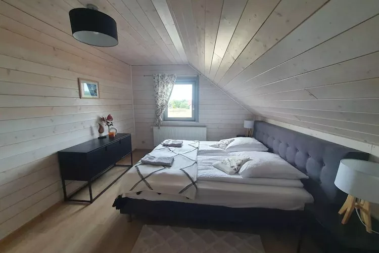 Dom wakacyjny bliźniak Wdzydze 2 - Slaapkamer
