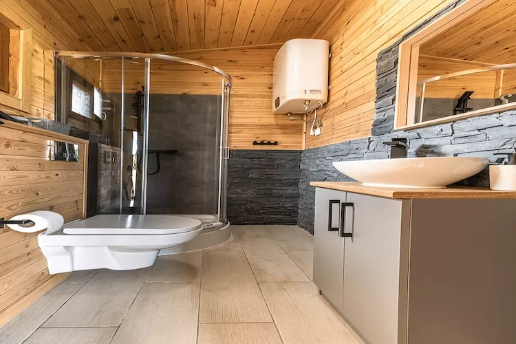 Osada Trzy Siostry domek nr 2 dla 5 osób Duszniki - Badkamer