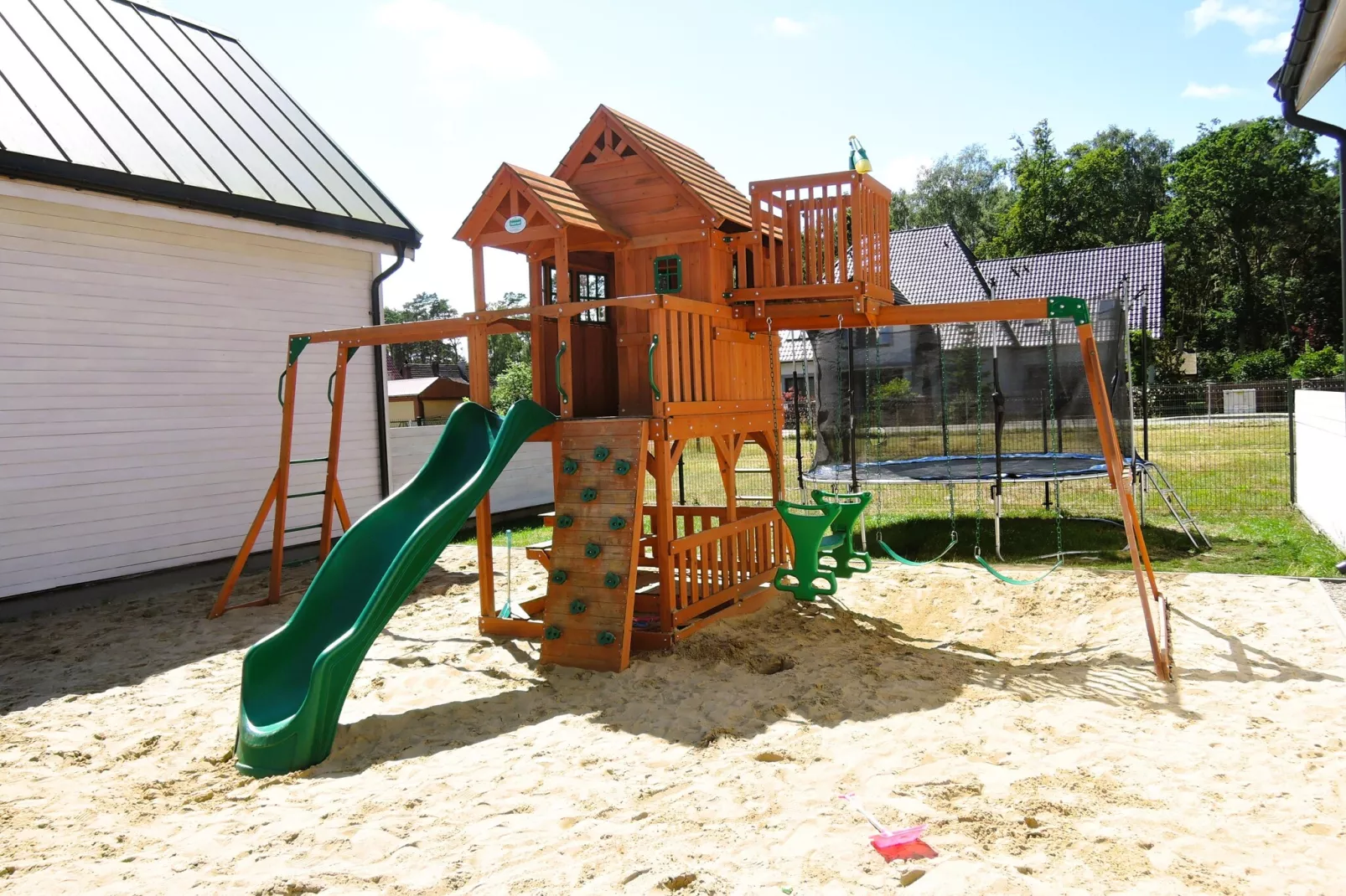 Terraced Houses for 6 persons in Dziwnow - Tuinen zomer