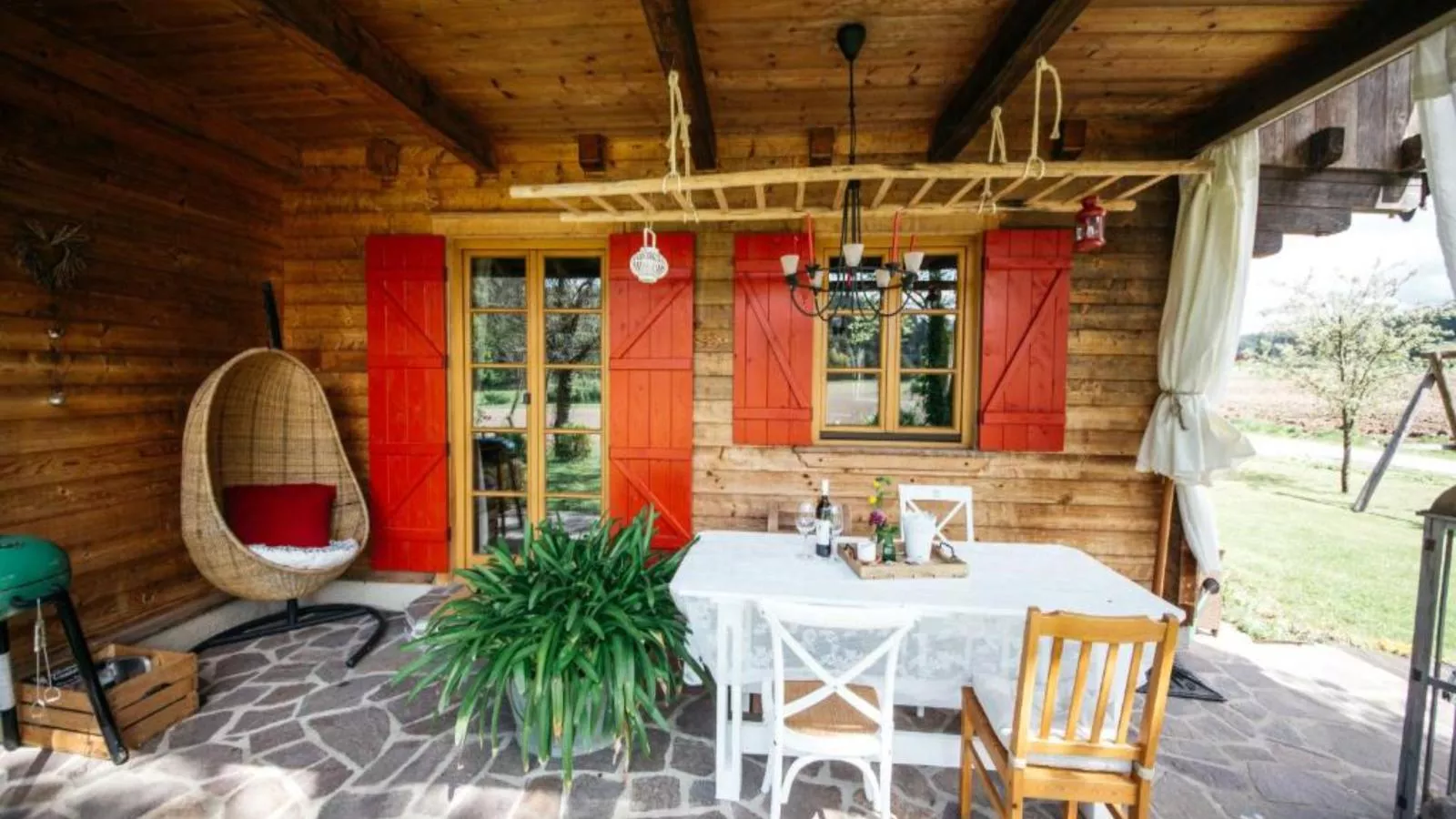 Feistritz Berg und See - Terrasbalkon