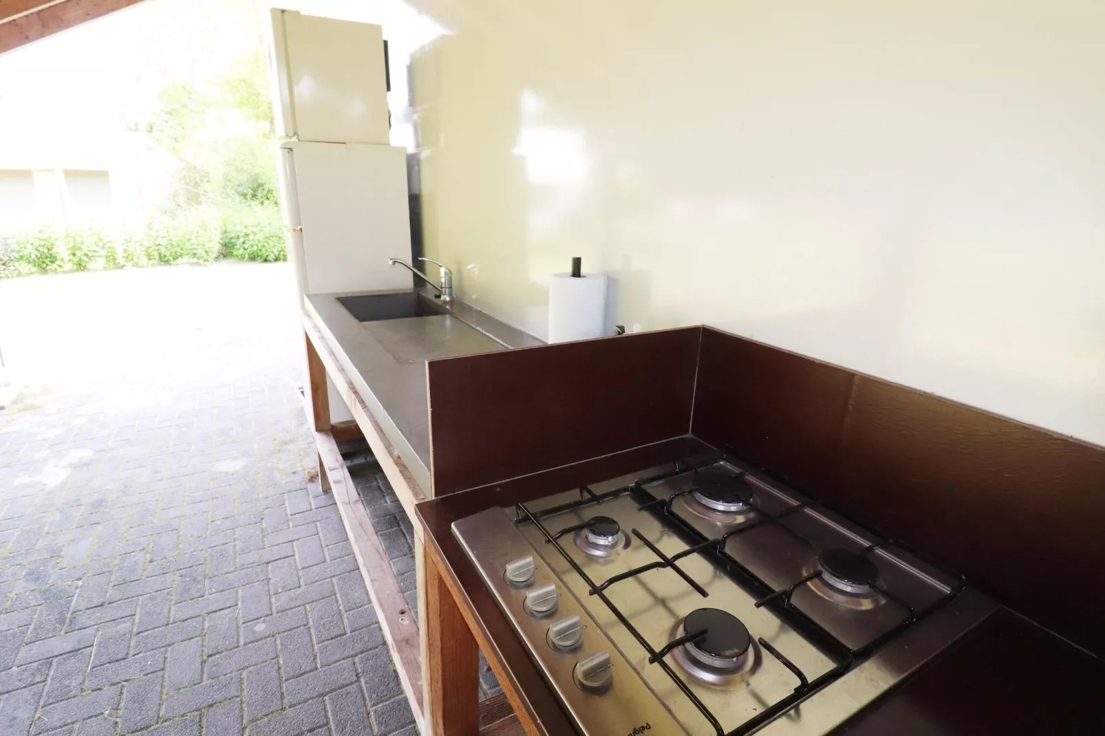 Twee Glamour tenten "Kreas" en "Smuk" naast elkaar-Keuken