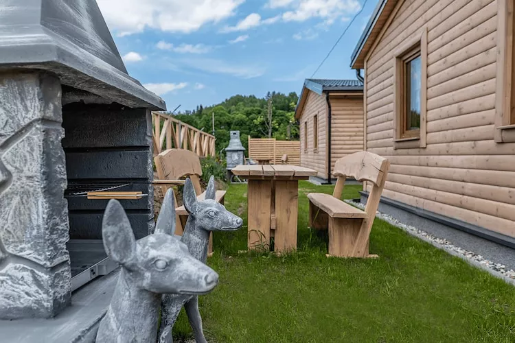Osada Trzy Siostry domek nr 3 dla 5 osób Duszniki - Tuinen zomer