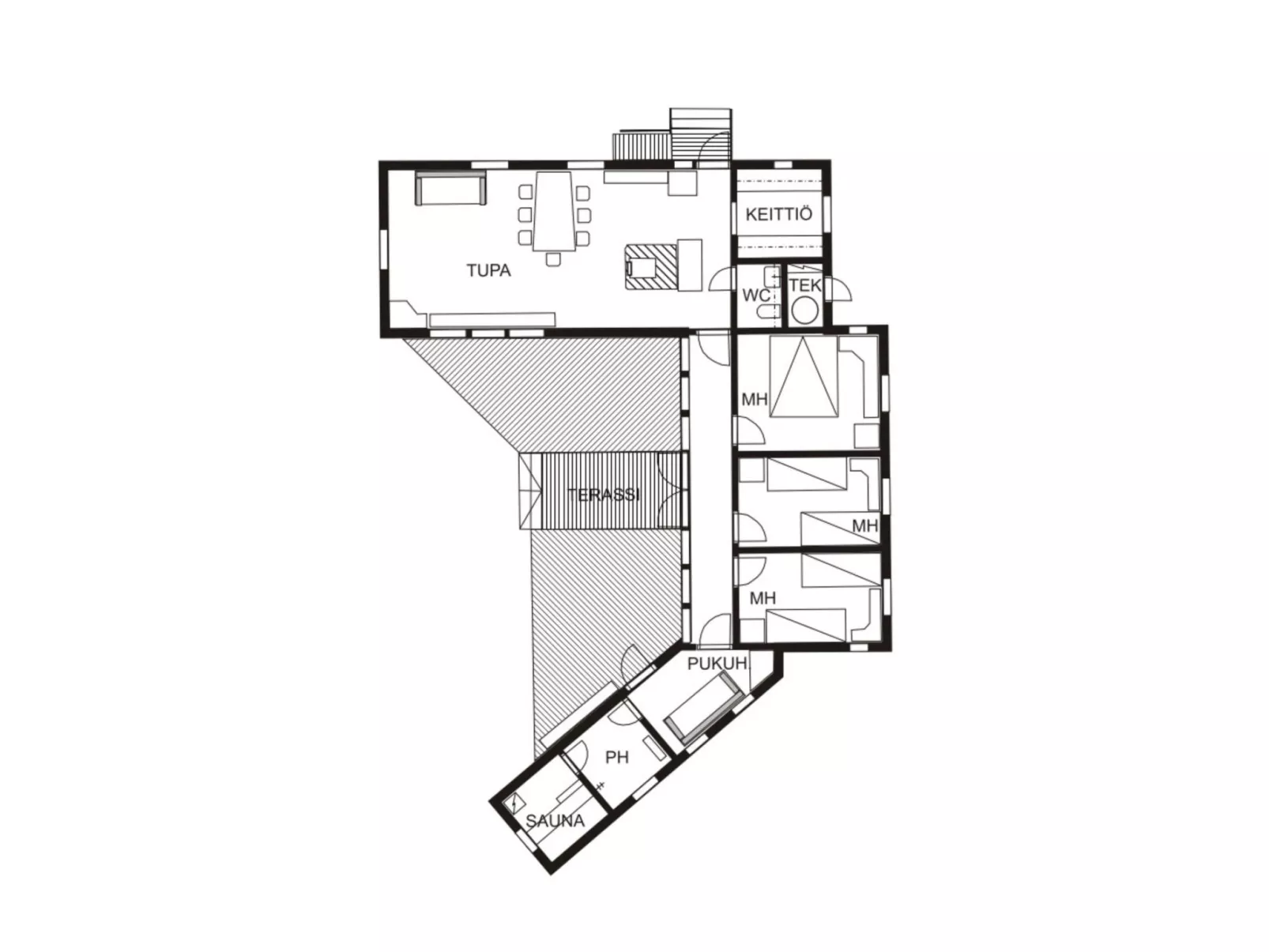 Kanervankukka - Binnen