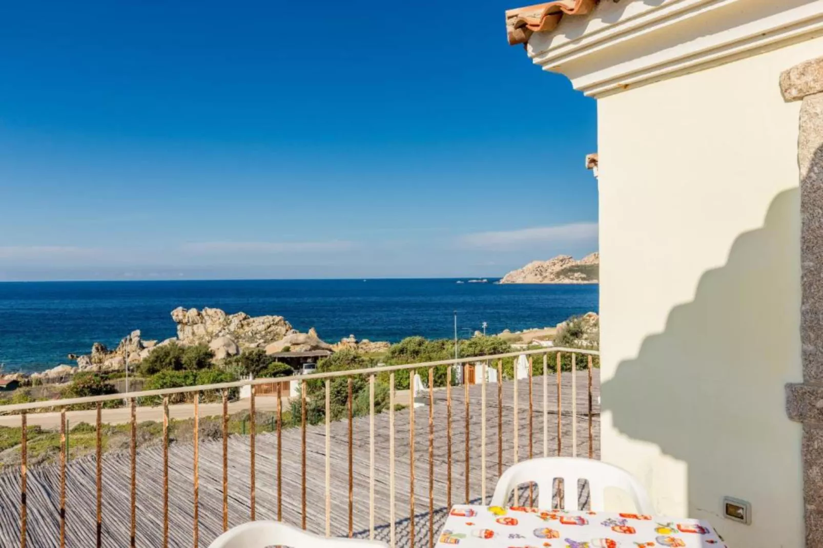 RESIDENCE BAIA SANTA REPARATA - THREE-ROOM APARTMENT 4 PAX WITH BALCONY SEA VIEW - TWO - Terrasbalkon