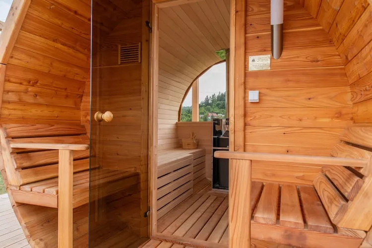 Osada Trzy Siostry domek nr 3 dla 5 osób Duszniki - Sauna