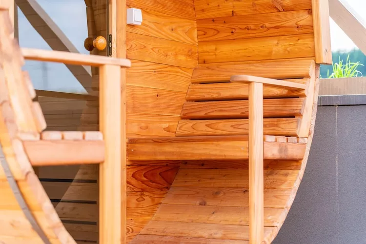 Osada Trzy Siostry domek nr 4 dla 4 osób Duszniki - Sauna