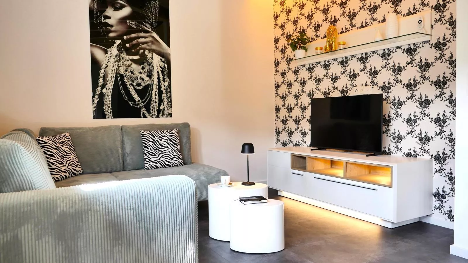 Villa Kolberg nahe Faaker See und Villach-Woonkamer