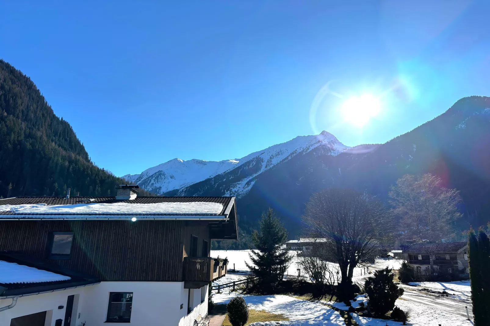 Mitterkopfblick - Uitzicht winter