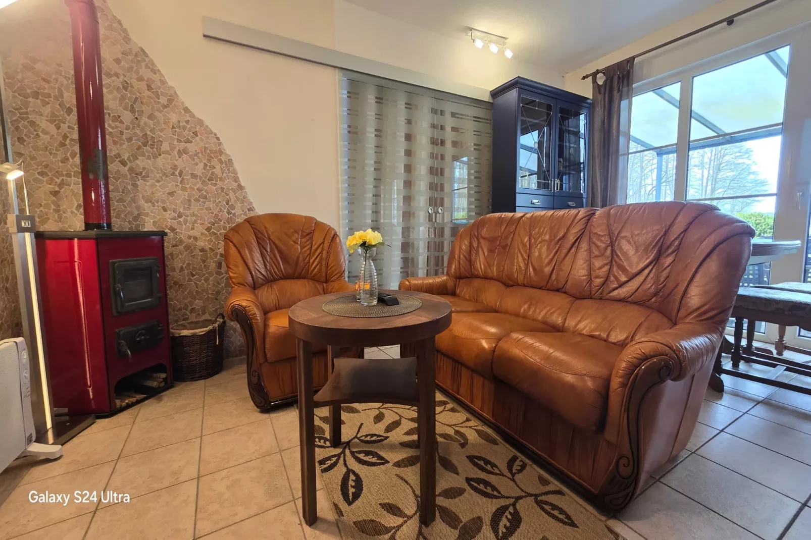 Bungalow Schlowe Am See 4 P - Woonkamer