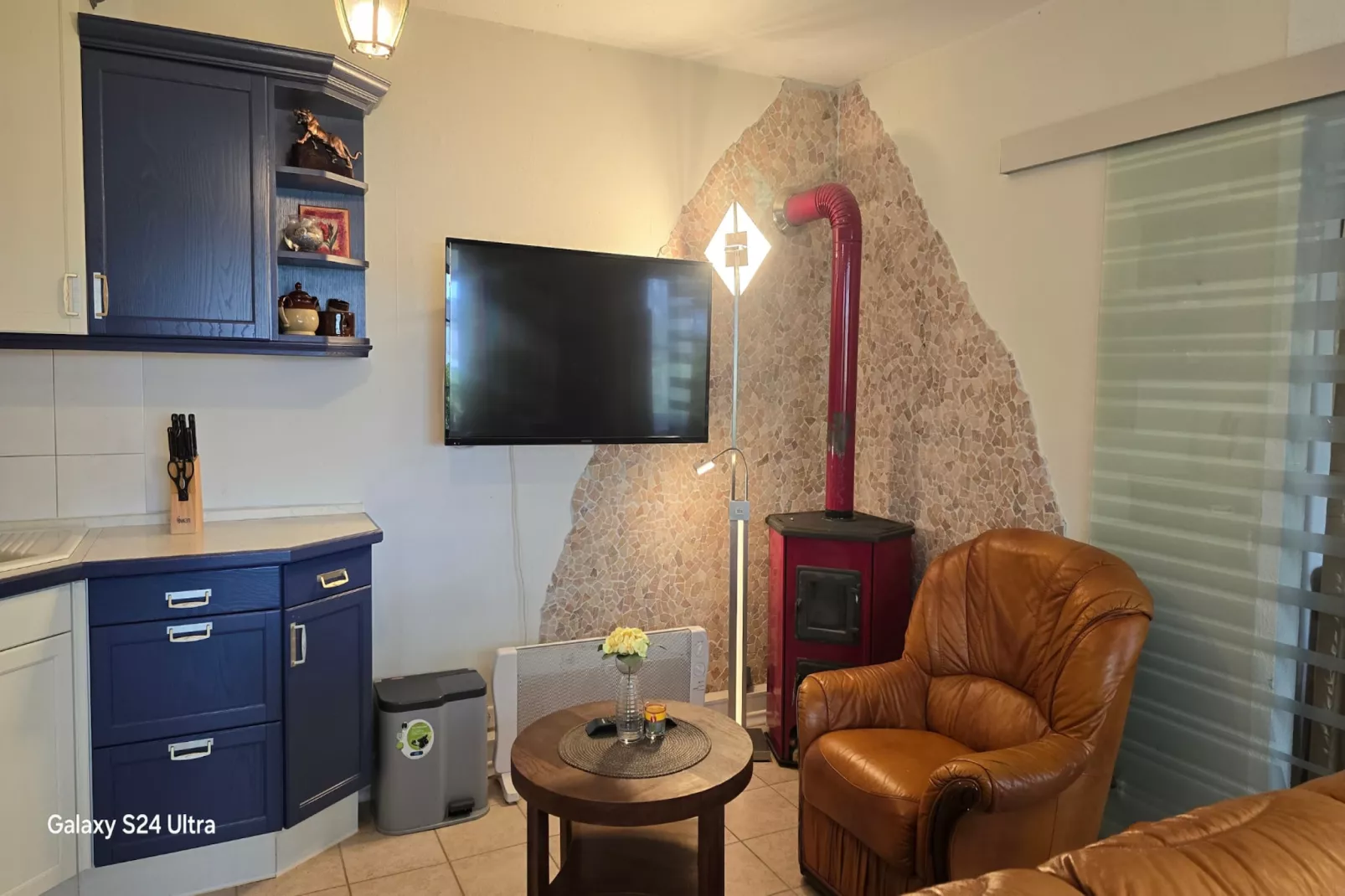 Bungalow Schlowe Am See 4 P - Woonkamer