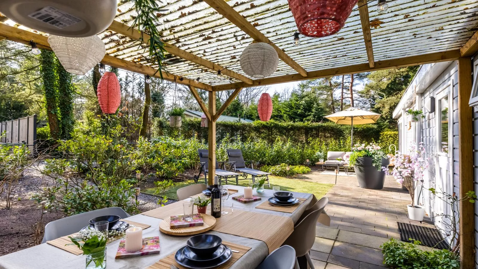 Boschalet Stijn - Terrasbalkon