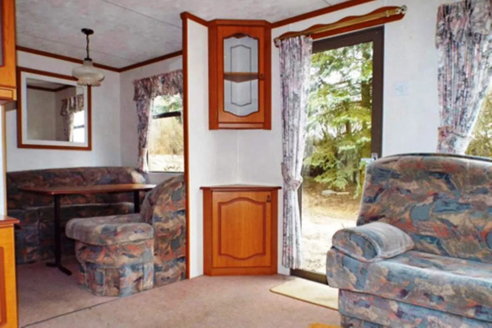 Mobilheim mit 3 Schlafzimmern bis 6 Personen - Woonkamer