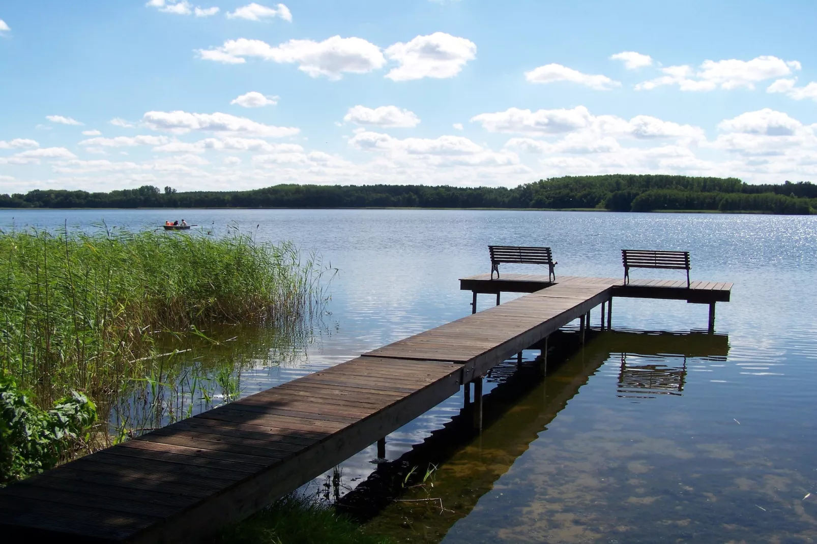 Mobilheim mit 2 Schlafzimmern bis 4 Personen - Parkfaciliteiten