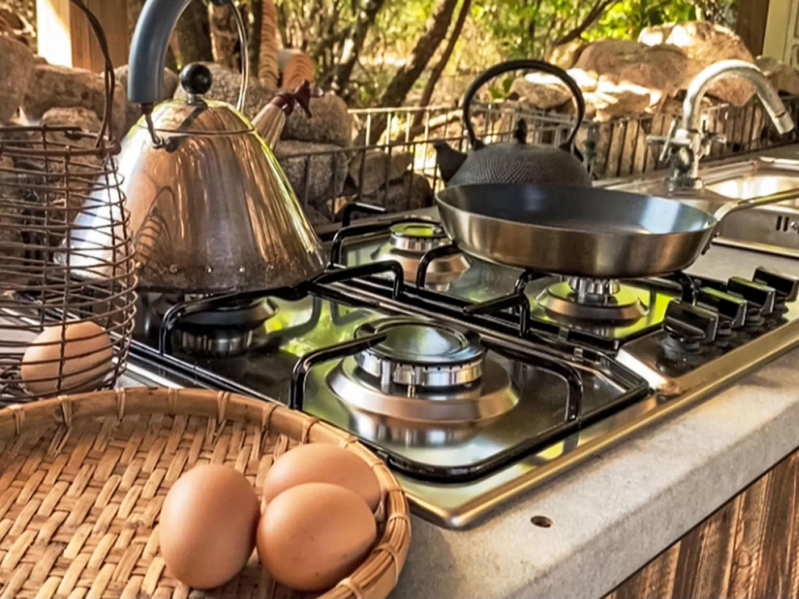 La Casetta Di Legno Nel Bosco - Binnen