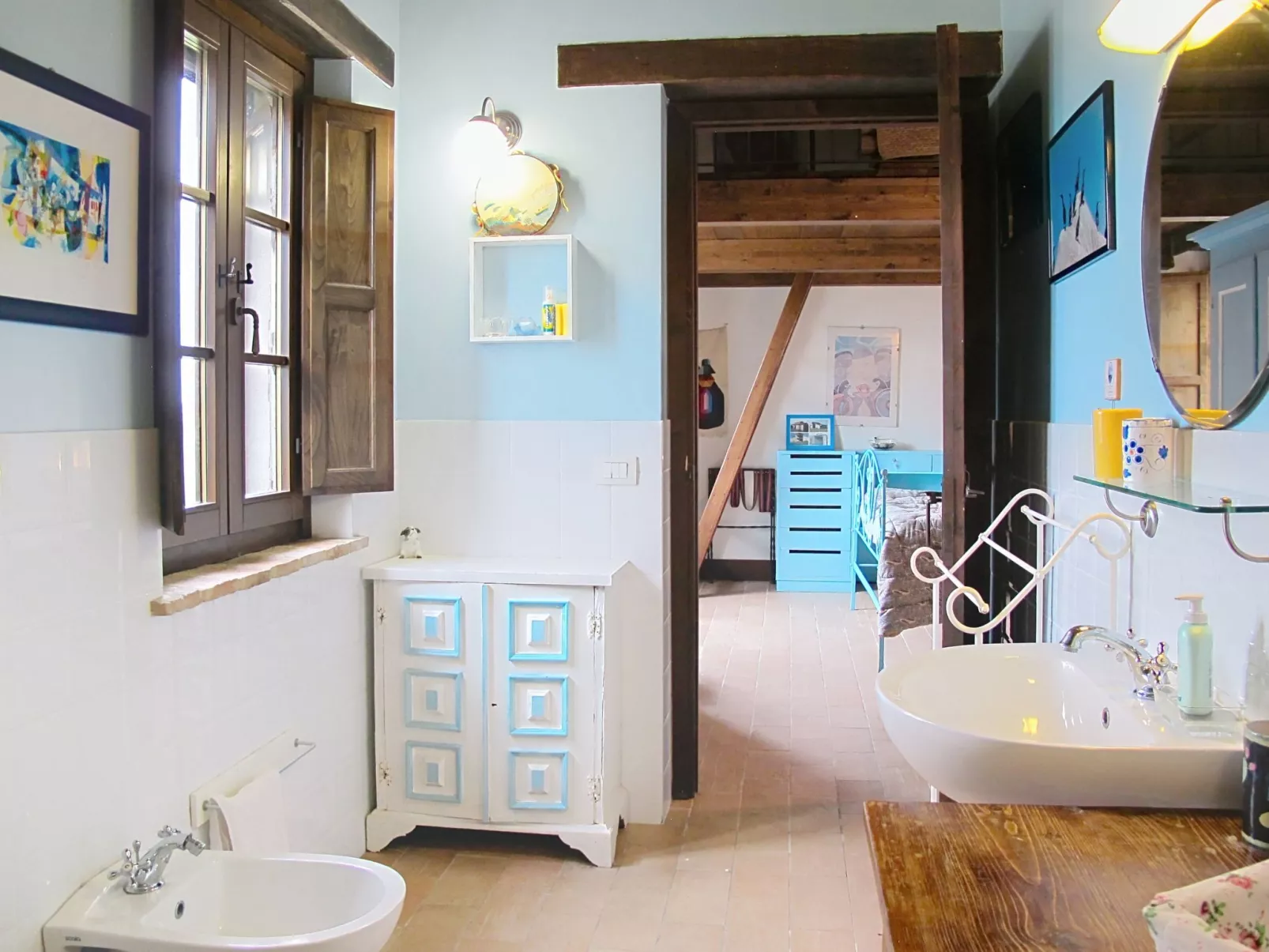 Il Casolare e il Fienile - Binnen