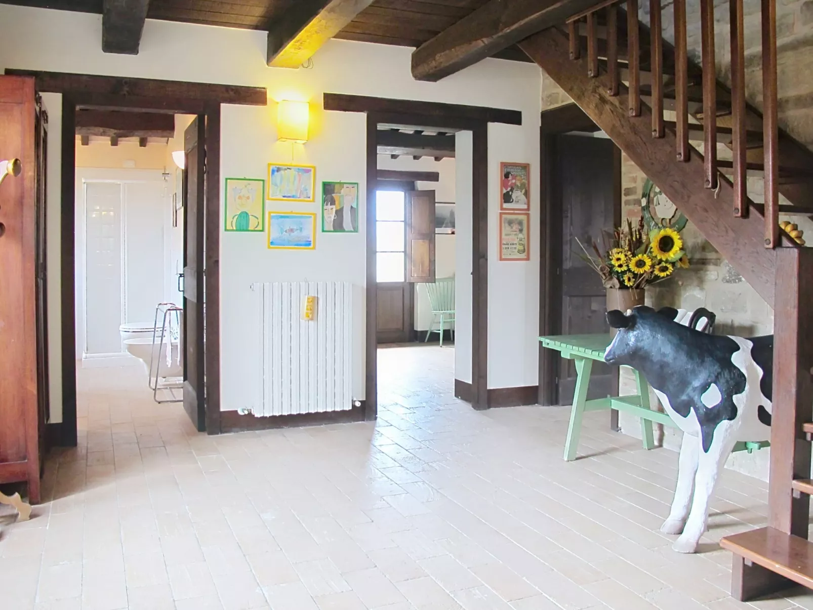 Il Casolare e il Fienile - Binnen