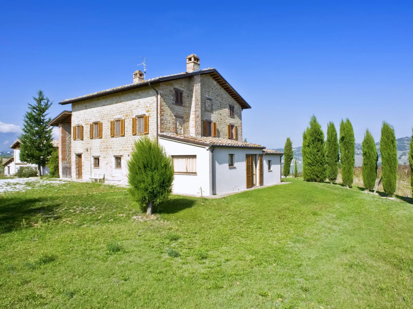 Il Casolare e il Fienile - Buiten