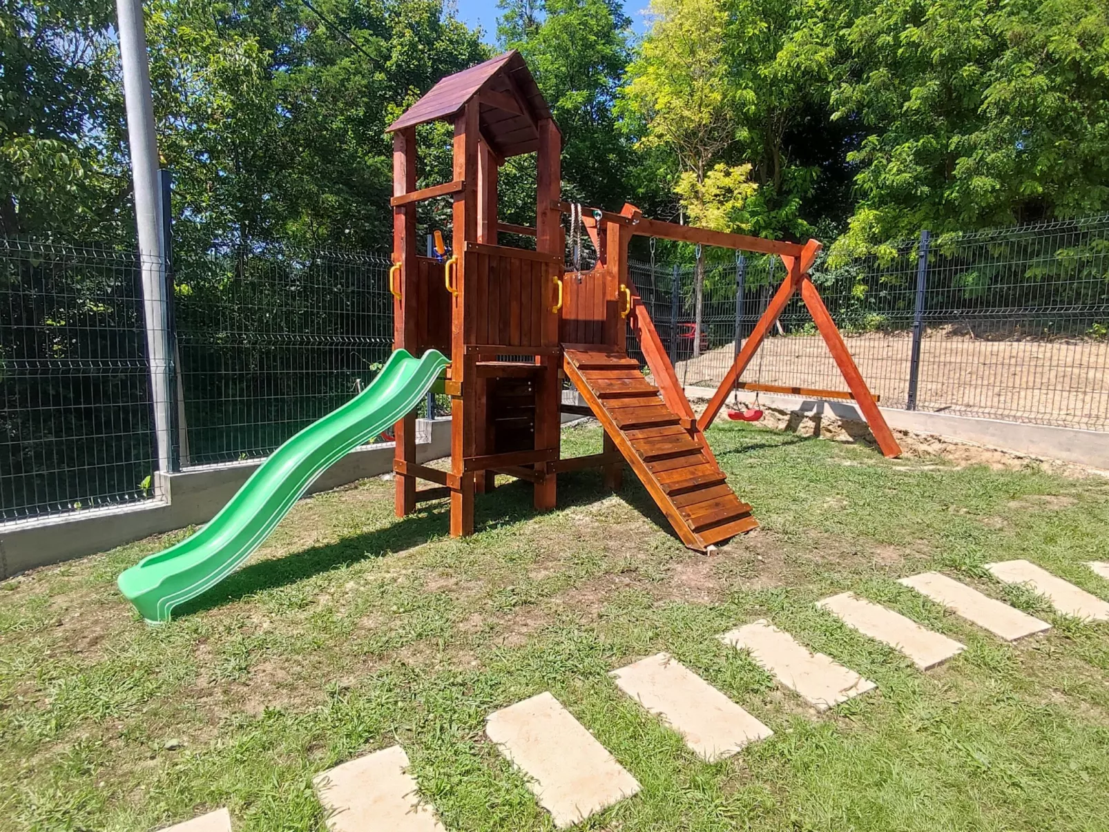 Wooden House Altus - Buiten