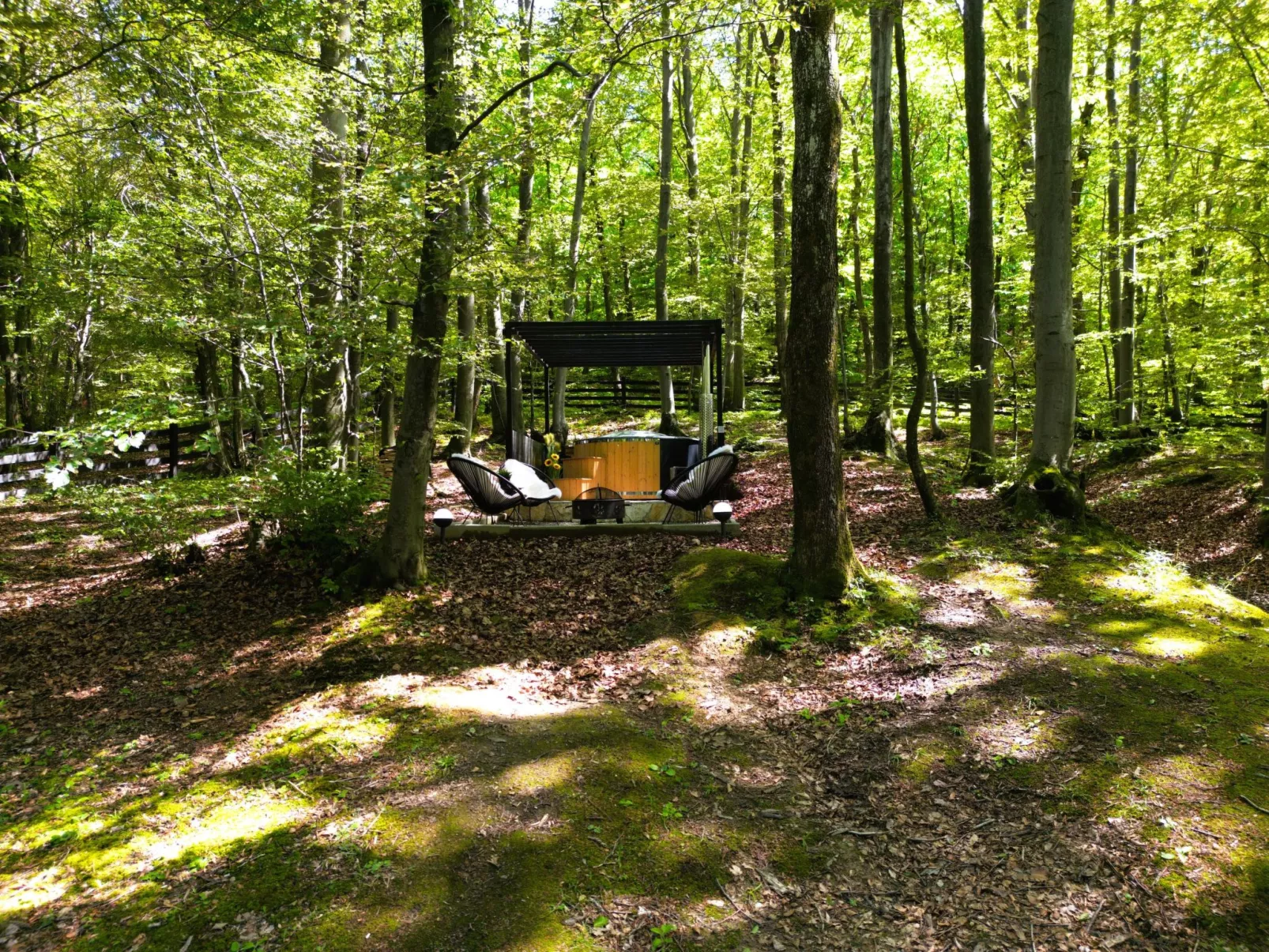 House Cabin Winterfell - Buiten