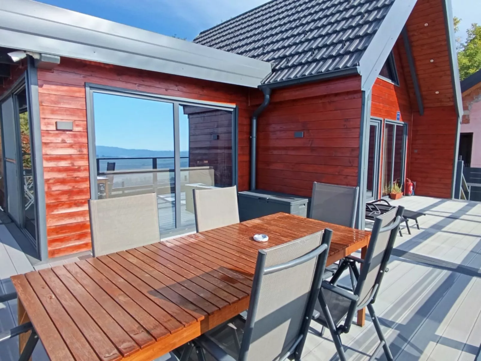 Wooden House Altus - Buiten