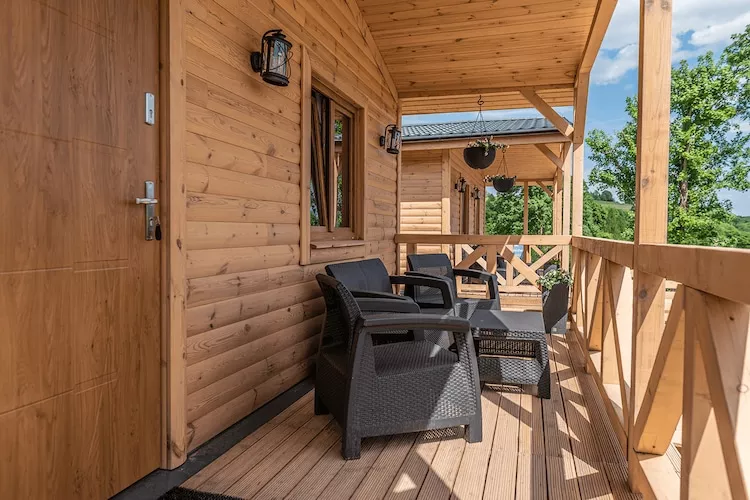 Osada Trzy Siostry domek nr 4 dla 6 osób Duszniki - Terrasbalkon