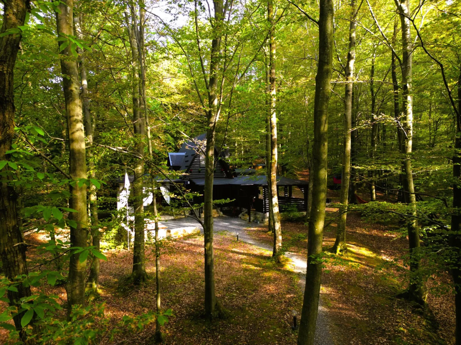 House Cabin Winterfell - Buiten