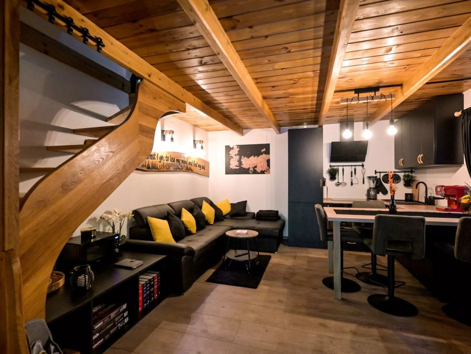 House Cabin Winterfell - Binnen