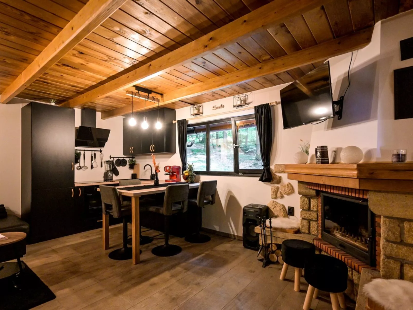 House Cabin Winterfell - Binnen