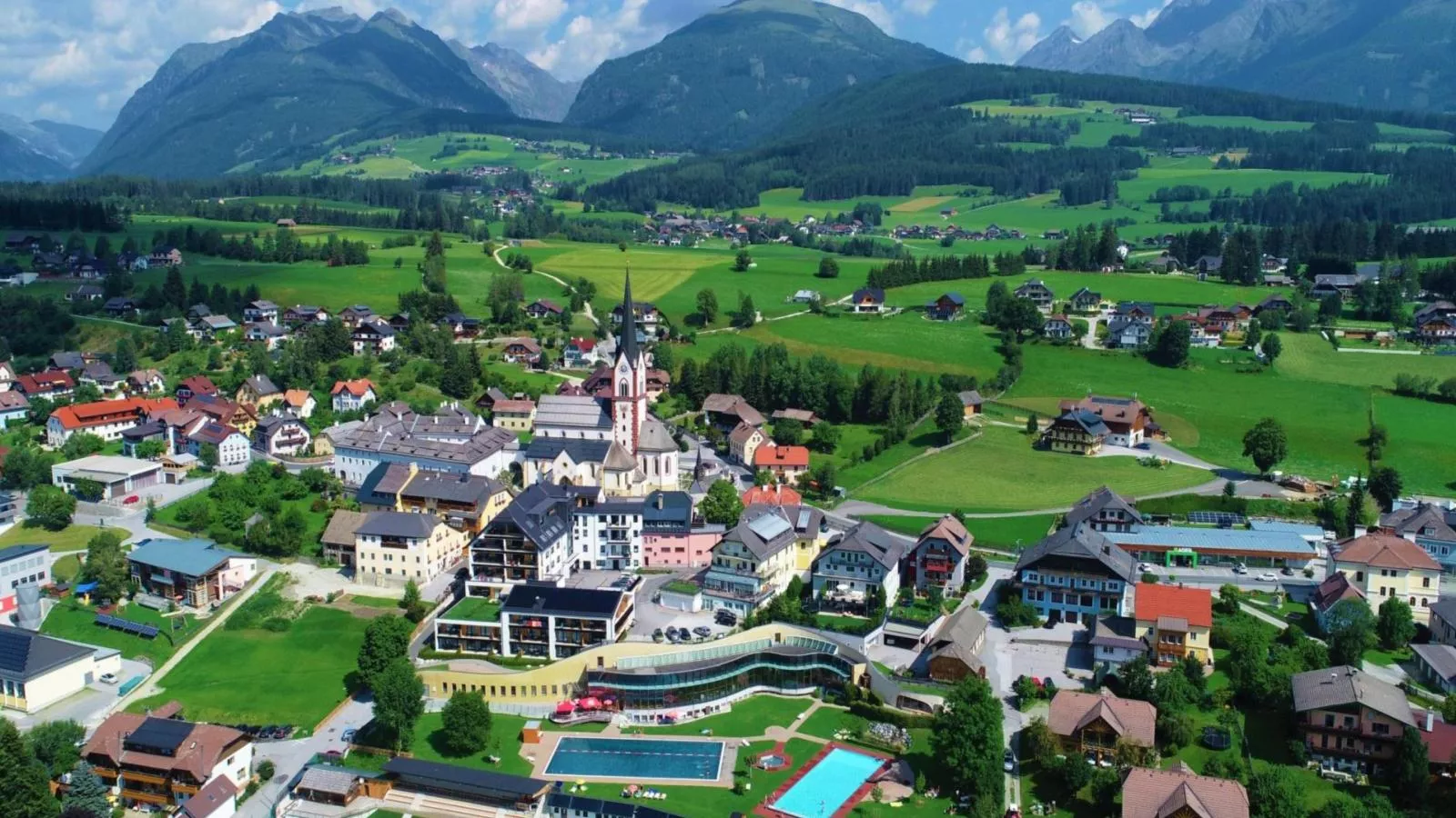 Zederhaus - Gebieden zomer 1km