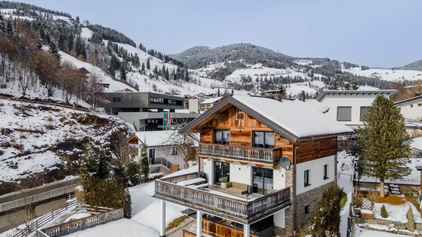 Mozart Lodge - Exterieur winter