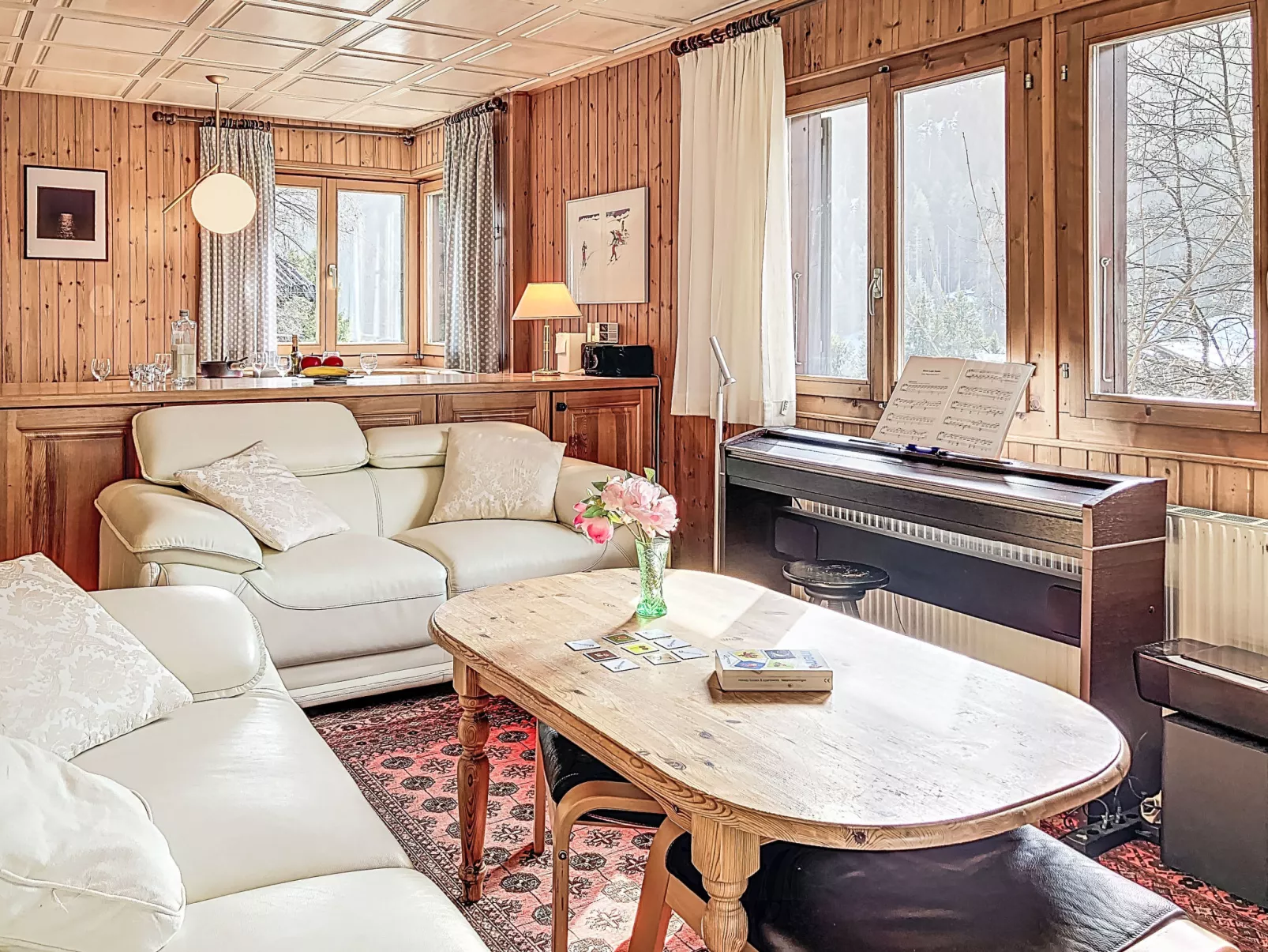 Chalet chemin du four - Binnen