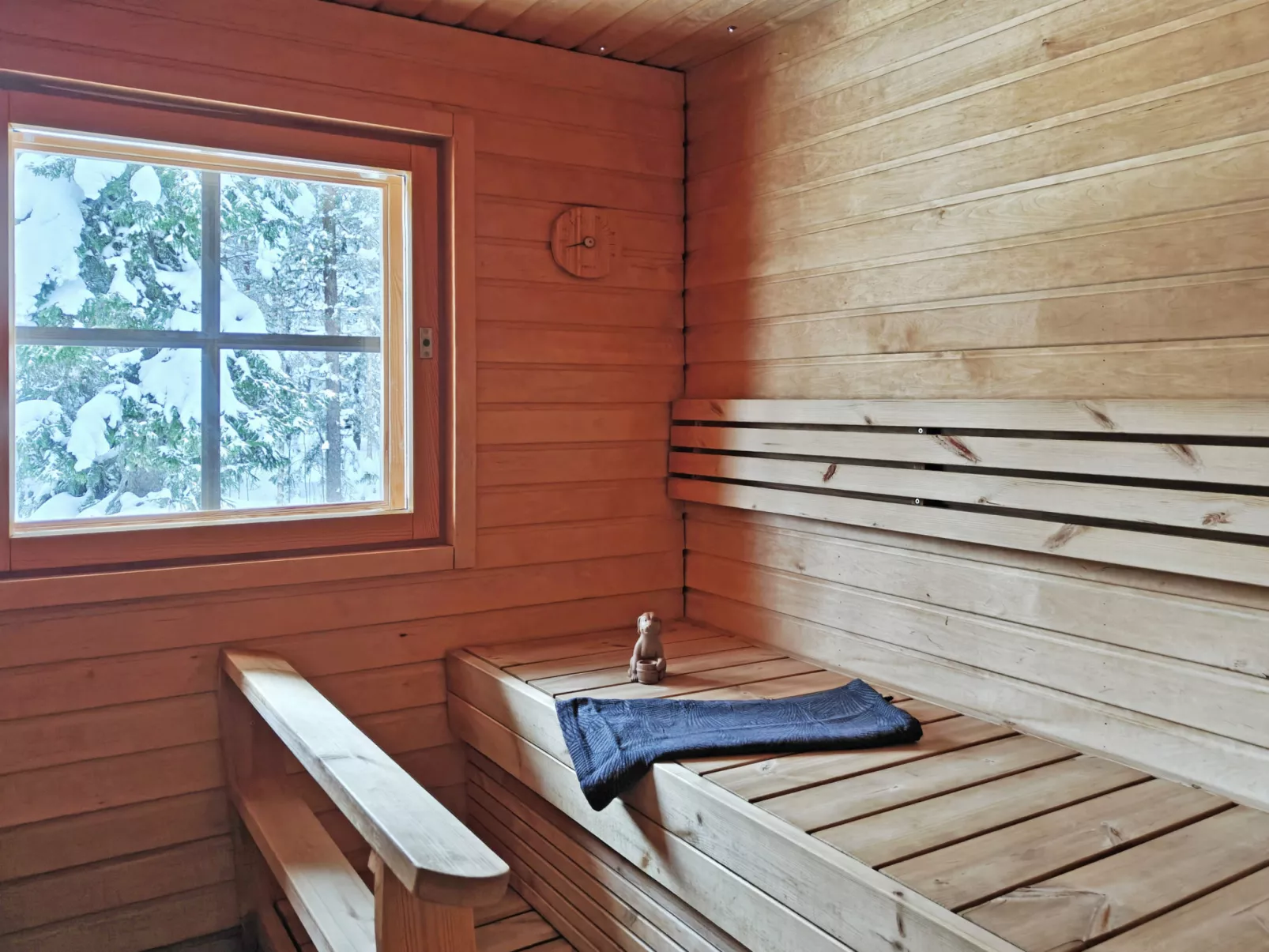 Ihtingin koskikara - Binnen