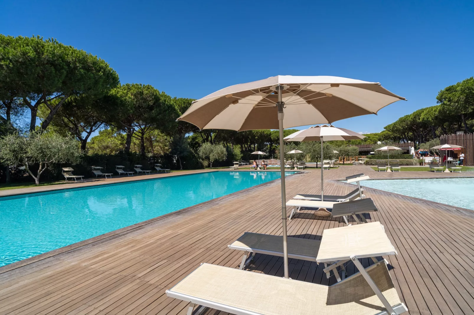 Club del Sole Orbetello Family Collection / CHALET COMFORT DOG max cap4 pax - Zwembad