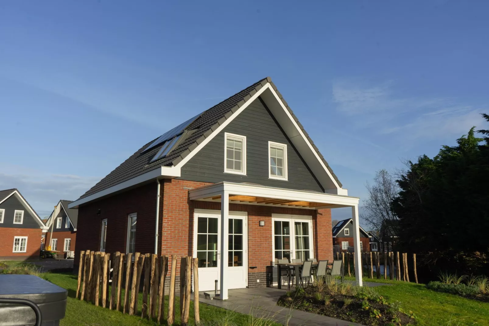 Watervilla Sauna 6 - Terrasbalkon