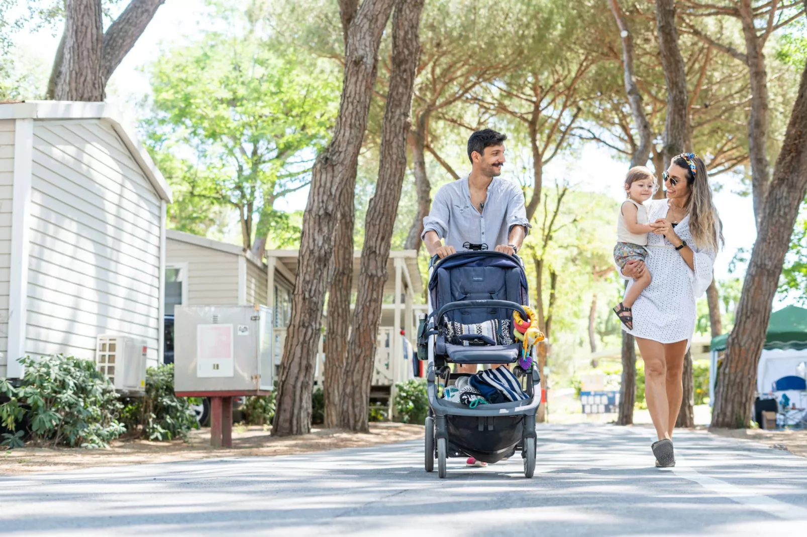 Club del Sole Adriano Family Collection - LODGE SUPERIOR MAXI - Tuinen zomer