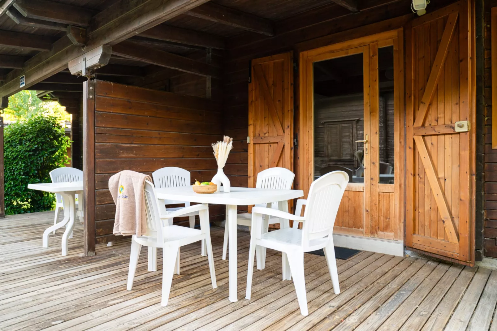 Club del Sole Adriano Family Collection - CHALET COMFORT MAXI - Terrasbalkon