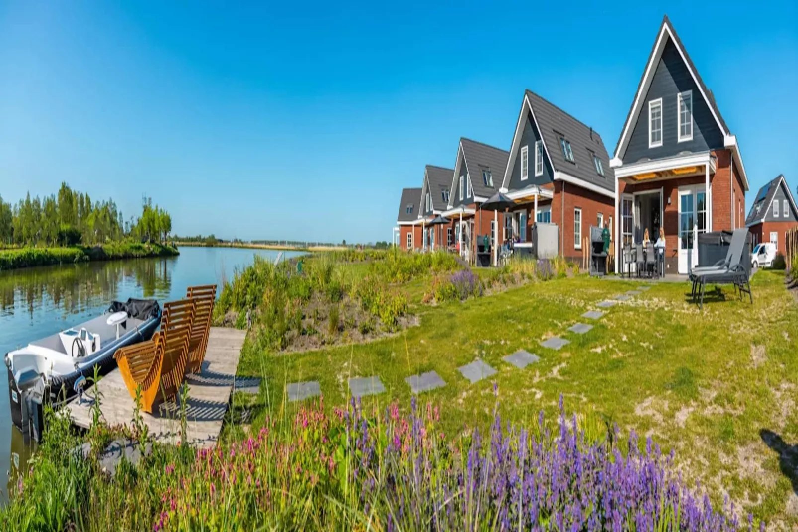 Watervilla Sauna 6 - Parkfaciliteiten