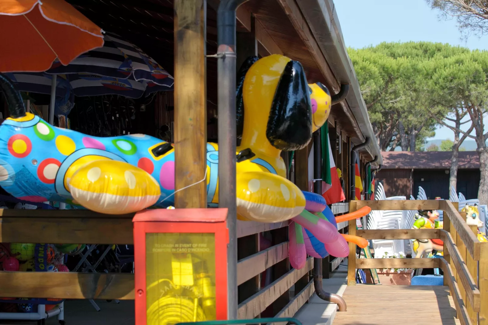 Club del Sole Orbetello Family Collection / LODGE SUPERIOR FAMILY max cap 6 pax - Parkfaciliteiten