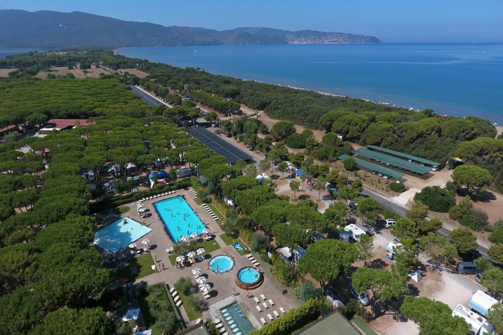 Club del Sole Orbetello Family Collection / LODGE DELUXE max cap 4 pax - Gebieden zomer 5km