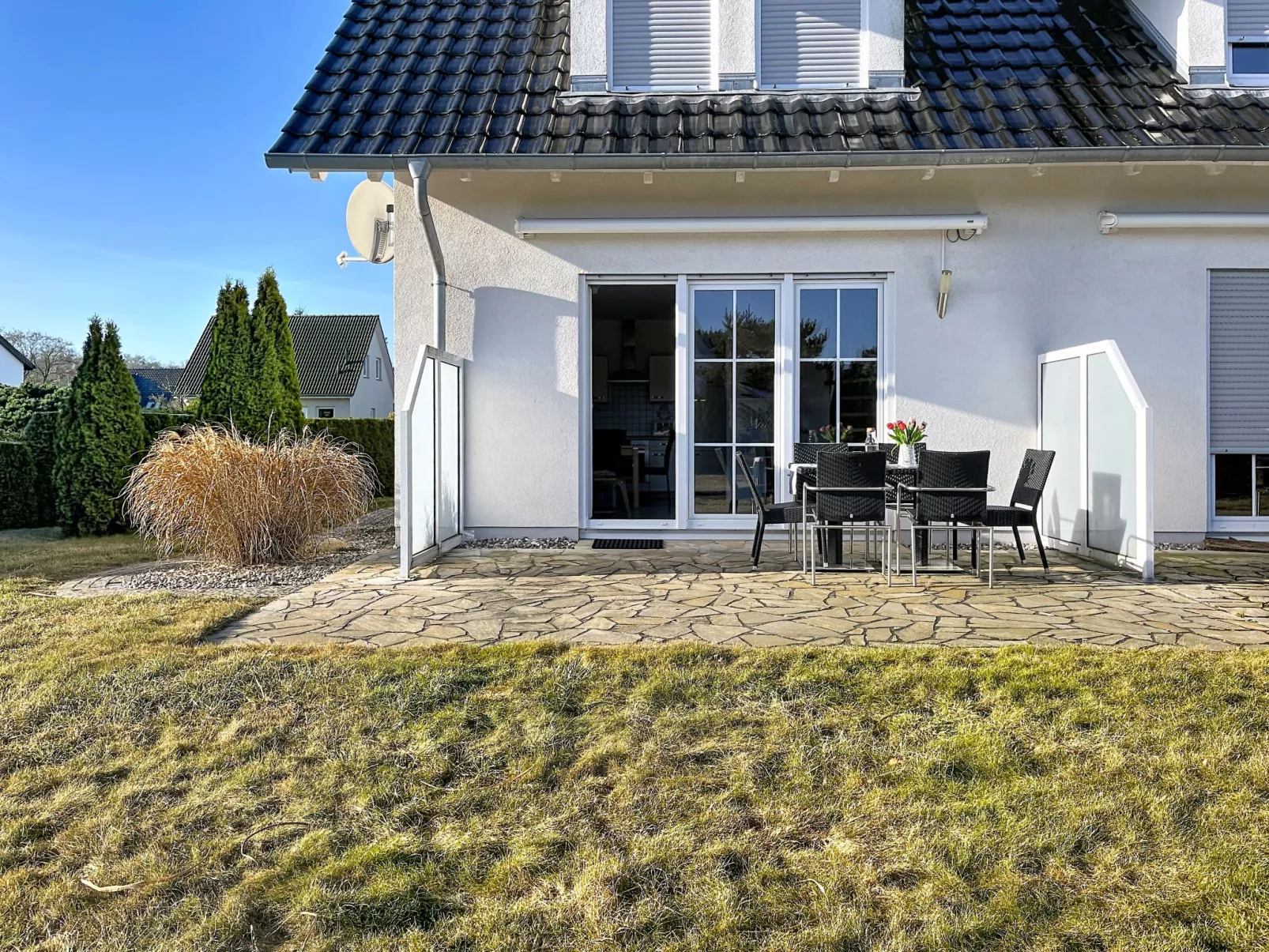 Ferienhaus Nordstern - Buiten