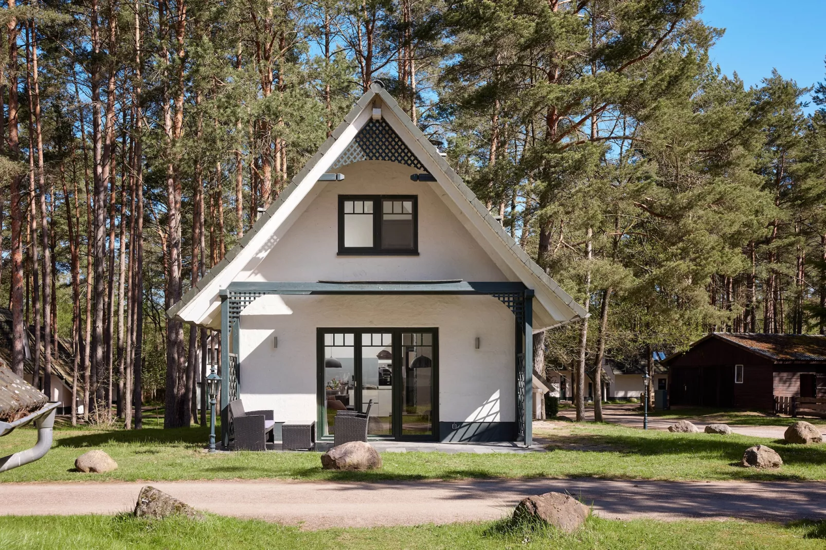 Doppelhaushälfte Typ 1 45 qm - Buitenkant zomer