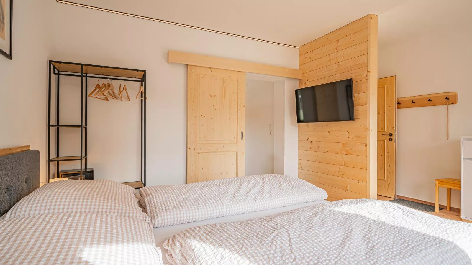 Das Bergnest Heimatblick - Slaapkamer