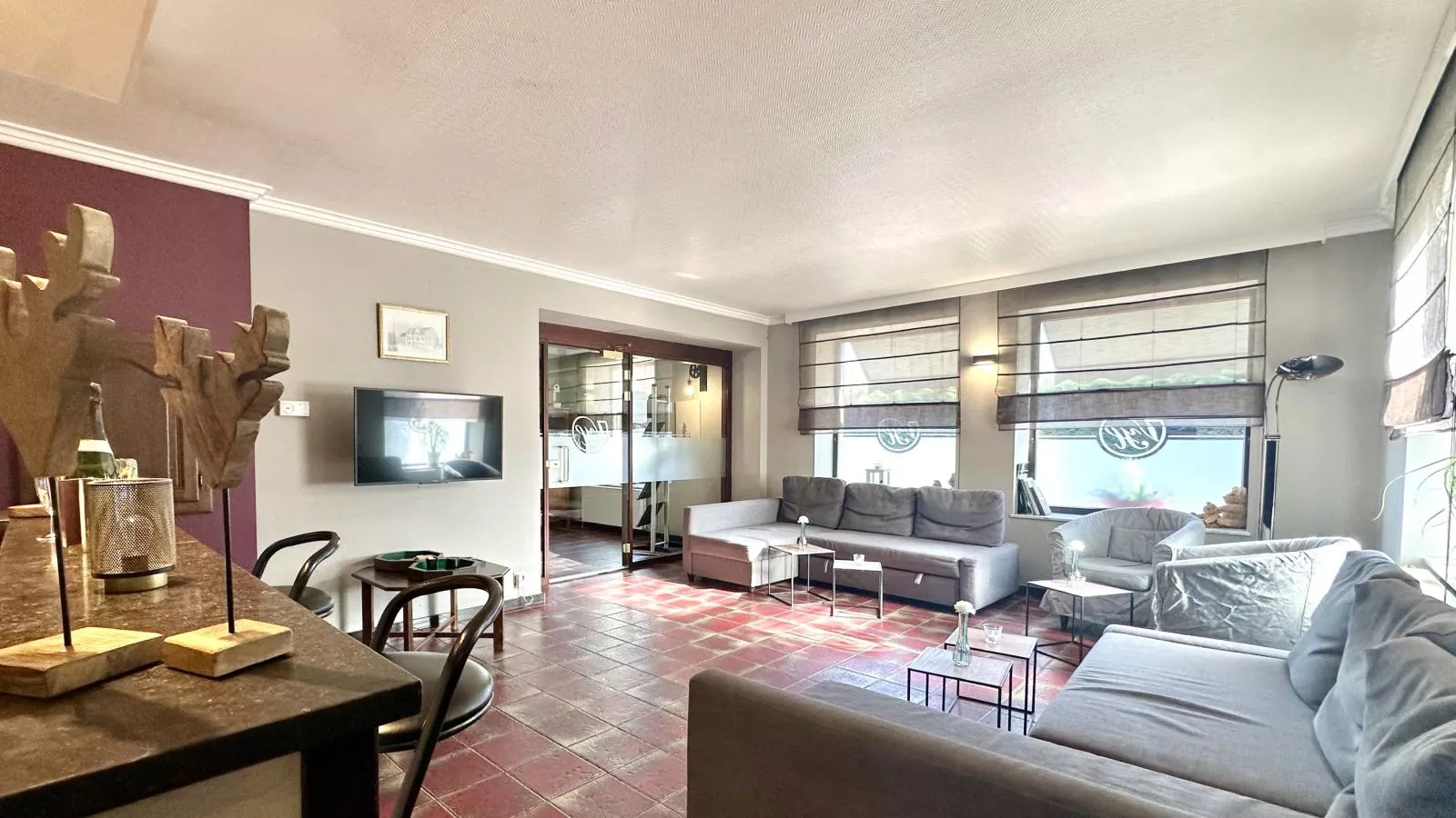 Le Petit Vallon - Woonkamer