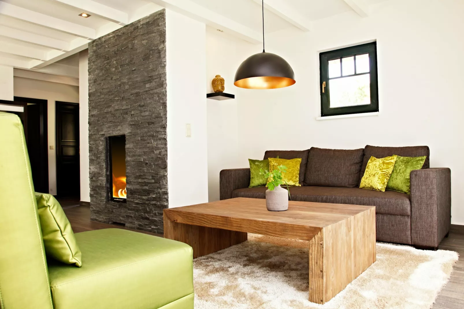 Ferienhaus Typ 3 95 qm - Woonkamer