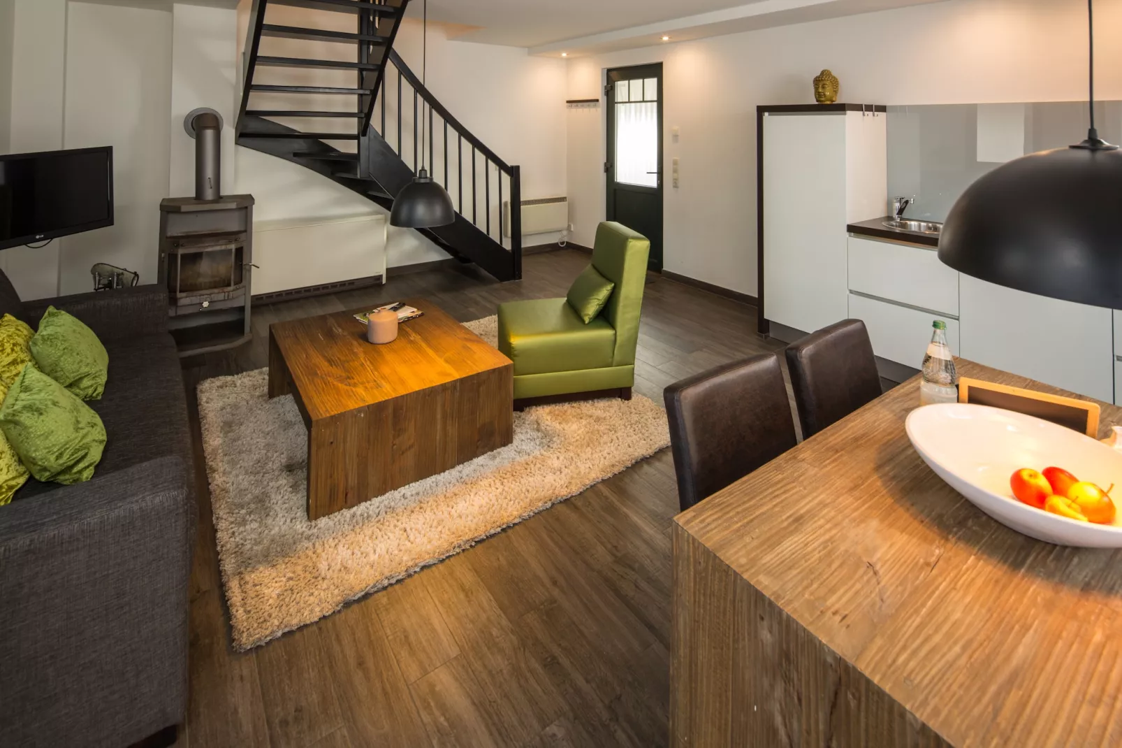 Doppelhaushälfte Typ 2 55 qm - Woonkamer