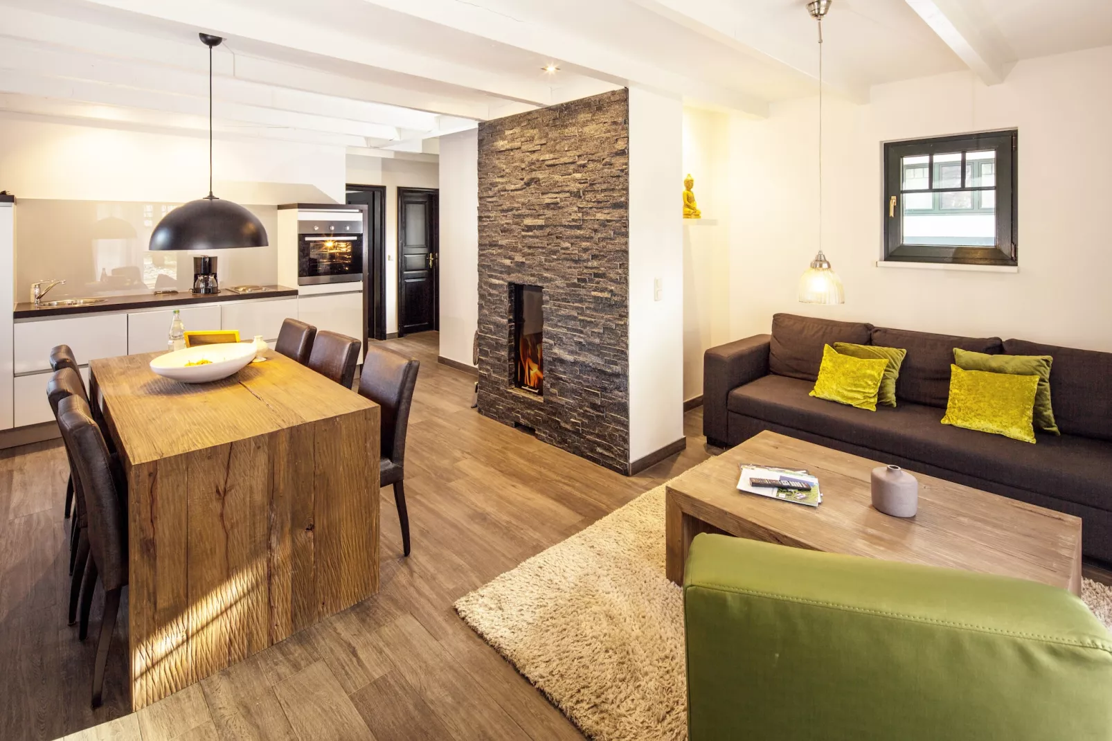 Ferienhaus Typ 3 95 qm - Woonkamer