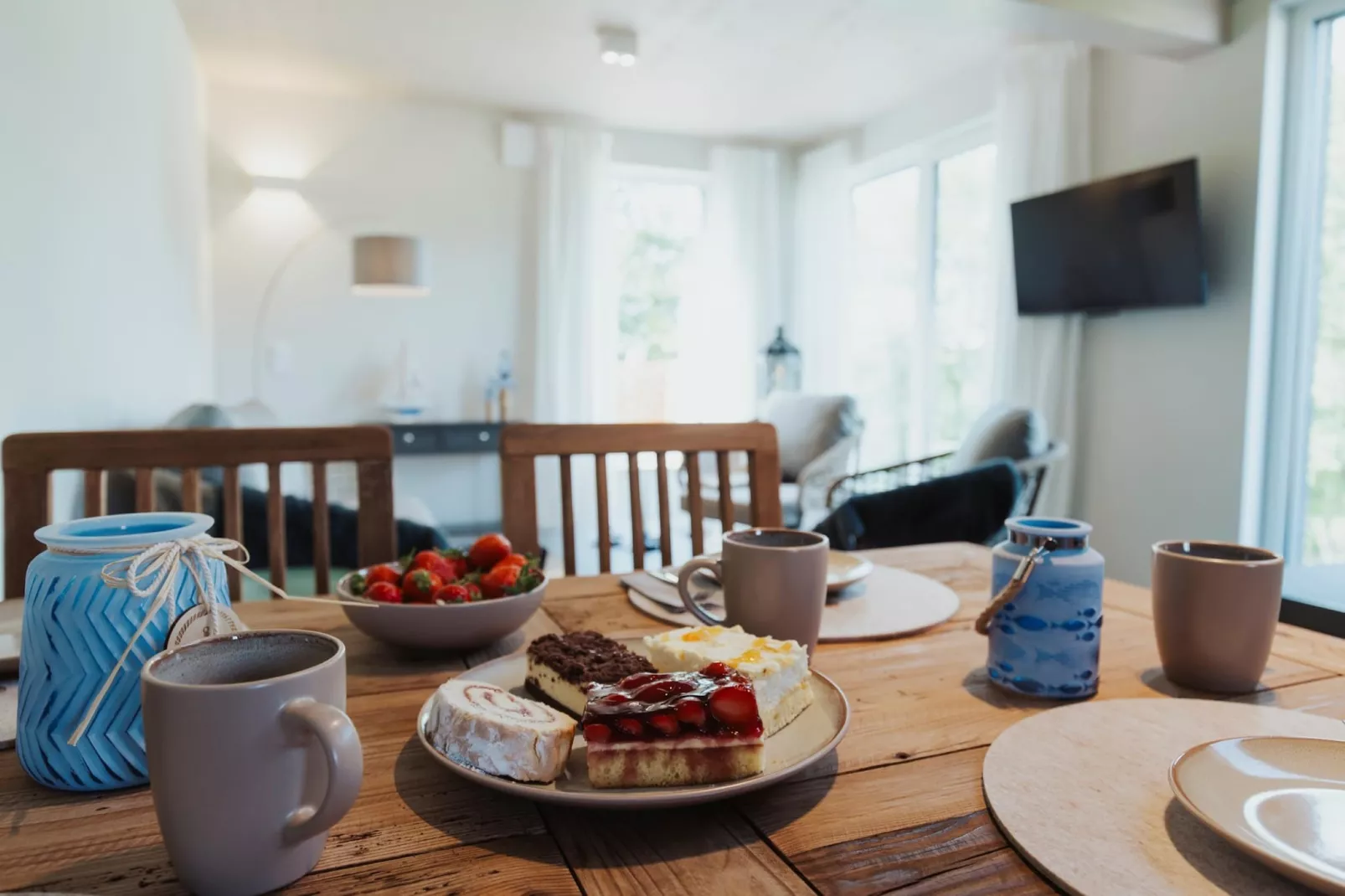 Rügen Resørt Sagard - XXL 2 Doppelhäuser - Eetkamer