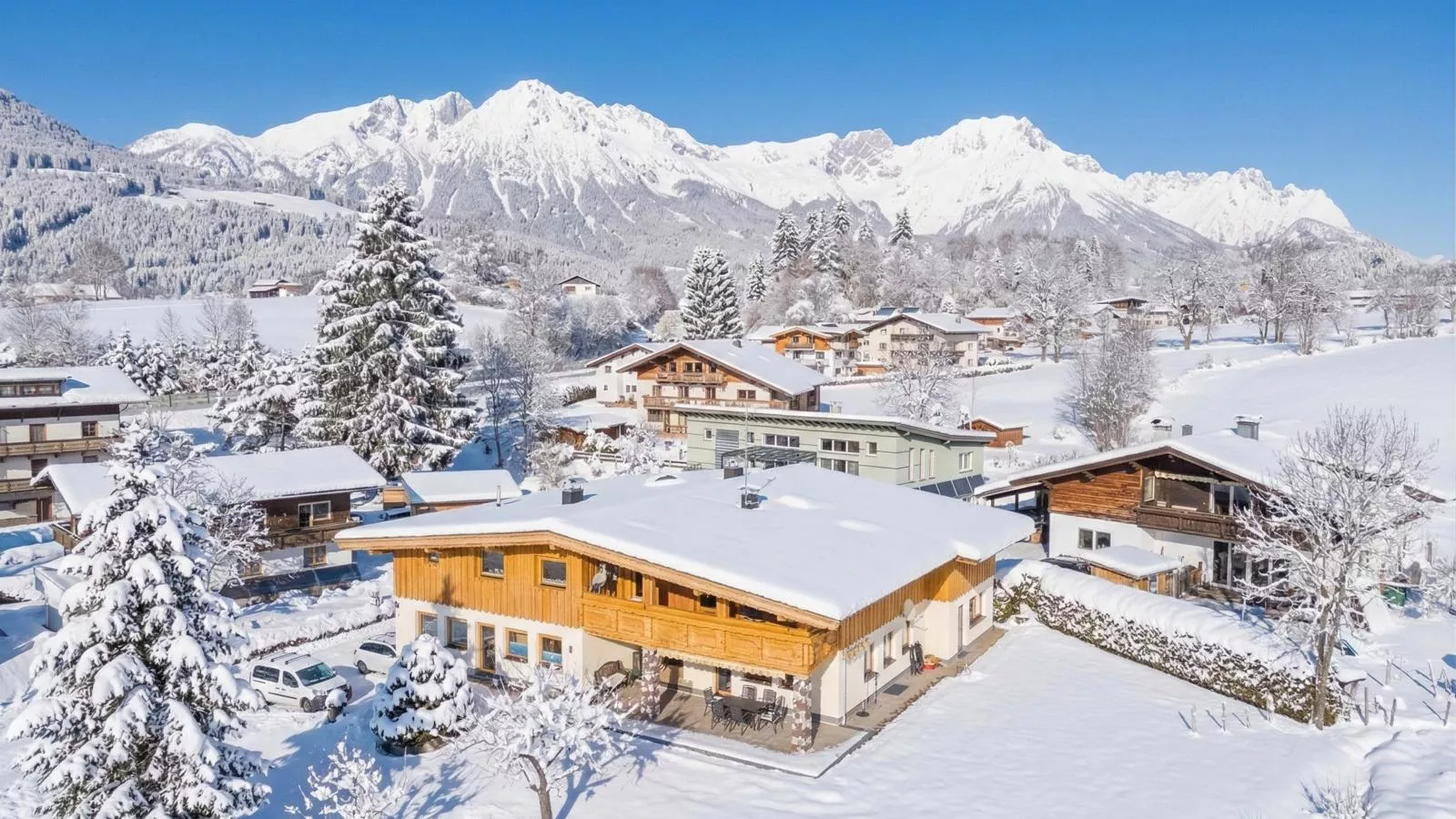 Das Bergnest Salvenblick - Exterieur winter