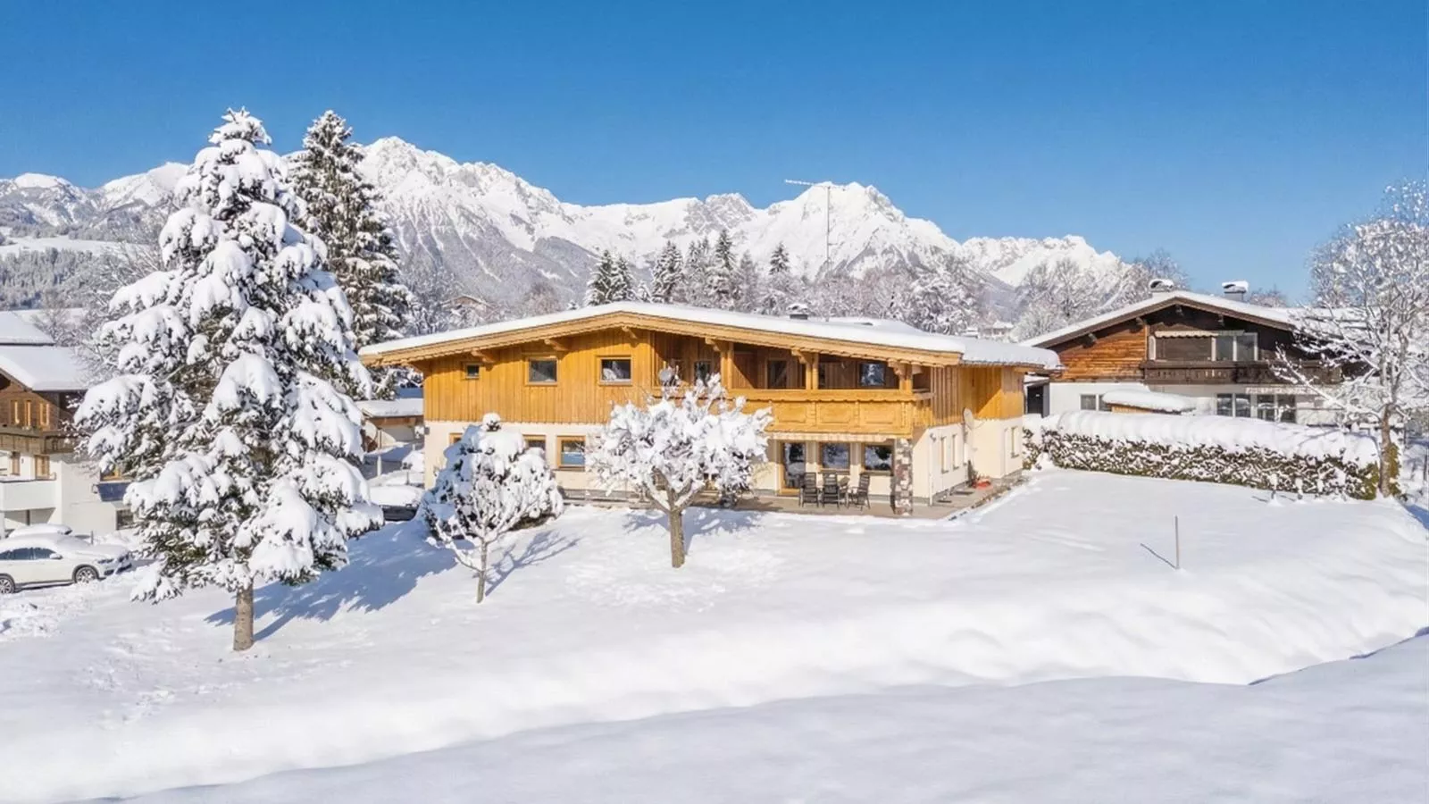 Das Bergnest Dorfglück - Exterieur winter