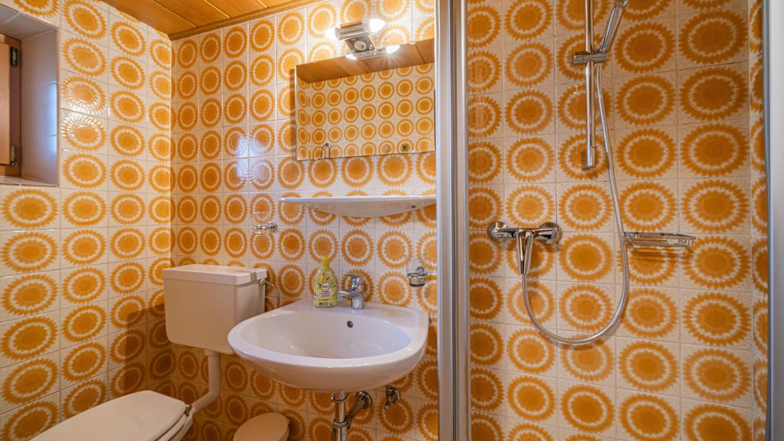 Das Bergnest Dorfglück - Badkamer